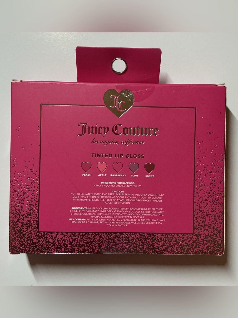 Juicy Couture Tinted Lip Gloss Set of 5 - Picture 2 of 2